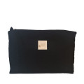 Kosmetiktasche, schwarz, Größe L