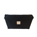 Kosmetiktasche, schwarz, Größe L